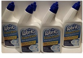 Lot Of 6 Toilet Bowl Cleaner The Works 24 fl oz x 6 Bottles Fast Shipping - $549.87 MXN