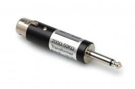 Hosa MIT-435 Impedance Transformer, XLR3F to 1/4 in TS - £23.59 GBP