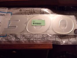 Mercury Marine 300 HP Domed Decal 37-8M0034103 OEM Chrome Silver Sharpli... - €66,31 EUR