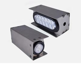 Steel Housing Box 6&quot; Oval Tail Light 2&quot; Marker Lights Fit For Trailer/Tr... - $32.23 CAD