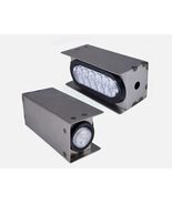 Steel Housing Box 6&quot; Oval Tail Light 2&quot; Marker Lights Fit For Trailer/Tr... - $32.23 CAD