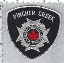 Pincher Creek Fire Department (Alberta, Canada) White Border Shoulder Patch - $442.21 MXN