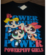 CARTOON NETWORK POWERPUFF GIRLS Cartoon Show  T-Shirt MENS LARGE NEW w/ TAG - $364.46 MXN