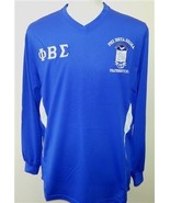 PHI BETA SIGMA Fraternity Long Sleeve Dri -fit Shirt Blue 1914 GOMAB Shirt - $47.86 CAD