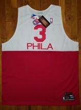 BNWT Authentic Reebok 1965-66 76ers Sixers HWC Allen Iverson Jersey 56 NWT - £247.79 GBP
