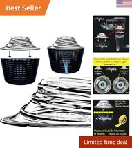 Transparent Cyclone Skimmer Funnel - Universal Fit for Efficient Pool Cl... - $31.52