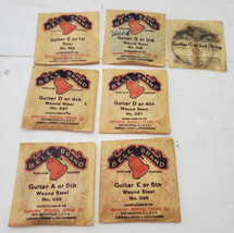 Bell Brand Wound Steel Guitar String LOT Vintage National Music String Co - £5.53 GBP