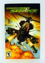 Thunder Strike Instruction Manual Sony PlayStation 2 PS2 Game Booklet 2001 - £1.16 GBP
