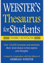 Thesaurus For Students From Federal Street Press On The Web. - $56.97
