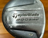 TaylorMade 200 Steel 9 Wood Ladie&#39;s Lite L-60 Graphite Shaft RH 39”L - $29.02