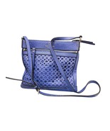 KATE SPADE NEW YORK BLUE LEATHER CROSSBODY WITH CUTOUTS - $46.74