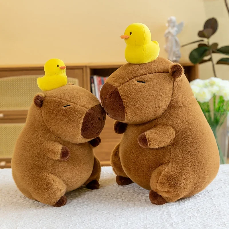 30/40/50cm Capybara Plush Doll Cute Capibara Anime Fluffty  Kawaii Plushie Birth - £33.83 GBP