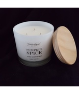 Pumpkin Spice 3-Wick Candle Scentsational - $30.00