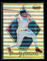 1999 Bowman Best Refractor #79 Sandy Alomar Cleveland Indians Baseball 1... - $19.79