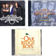 The Oakridge Boys 3 CD Lot Hits Collection Gospel You Never Walk Alone Boys Back - £18.04 GBP