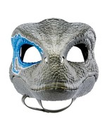 Jurassic World Dominion Velociraptor Blue Mask JW Dinosaur Moving Mask R... - $46.21