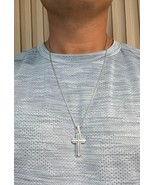 David Yurman .925 Sterling Silver Religious Deco Cross Pendant Men&#39;s &amp; C... - €508,50 EUR