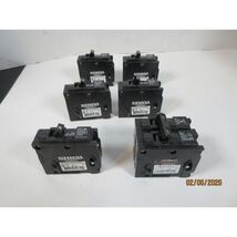 Siemens Q120 20A Single Pole (5)/1 Murray MP225 25A Double Pole Circuit ... - $64.66