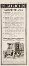 1920 Print Ad Patriot Motor Trucks Hebb Motors Co. Manufacturers Lincoln,NE - £15.48 GBP