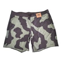 Patagonia Hydropeak Board Shorts Mens 40 Camouflage Green Quick Dry Swim... - $47.49