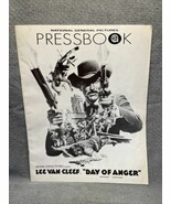Day of Anger Press Book Kit Movie Poster 1967 KG Lee Van Cleef Spaghetti... - $1,873.73 MXN
