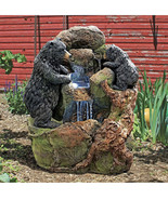 Grizzly Gulch Black Bears Fountain (gf) - £1,025.73 GBP