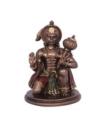 Kunsthandwerkliche Hanuman-Statue „Herr Hanuman Ji Murti“ aus Bronze/Kupfer - £13.87 GBP