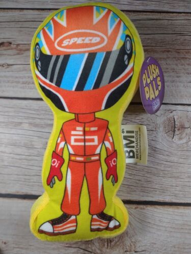 Race Car Driver Plush Toy Plush Pals New w/ Tag Speed Racer 8" - $9.89