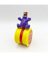 VINTAGE 1995 McDonald’s CIRCUS GRIMACE On Drum Happy Meal Toy Rare - £7.81 GBP