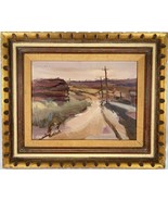 Oil on Canvas Impressionist Landscape in the manner of Daniel GARBER - $166.19 CAD