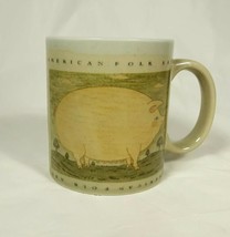Otagiri Japan American Folk Art Pig Mug Coffee Cup Mug - $19.75