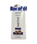 Box of 6 Native Girl Scouts Moisturizing Shampoos Coconut Caramel 16.5 oz - $67.39 CAD