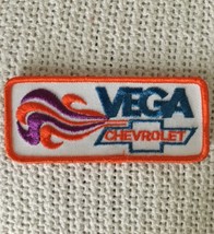 Chevrolet Vega Bowtie Logo Flamin Design Patch Mint Nos Item Rare - £15.98 GBP