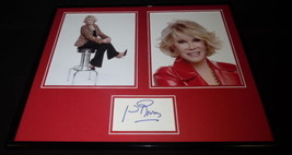 Joan Rivers Signed Framed 16x20 Photo Set - £117.31 GBP