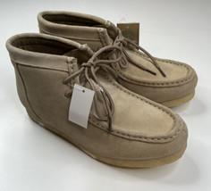 Roper New Tan Suede Gum Sole Desert Chukka Shoes women’s 10.5 RTR1 - £49.26 GBP