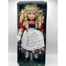 Seymour Mann Goldilocks Sitting 16 inch Porcelain Doll with Tag - $31.87