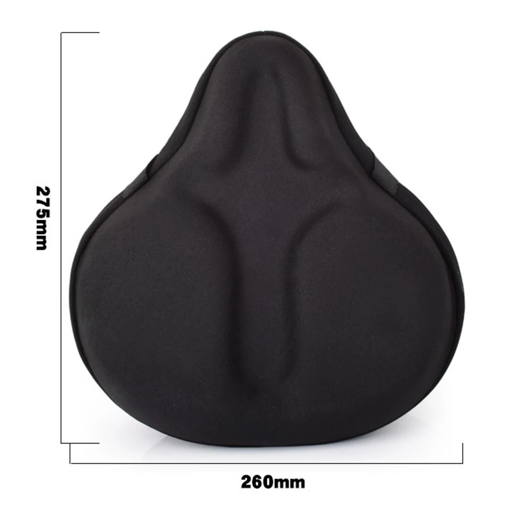 Electric Bicycle Saddle Seat Soft Thickened Electric Bike Gel Pad Cushion Cover  - £23.82 GBP