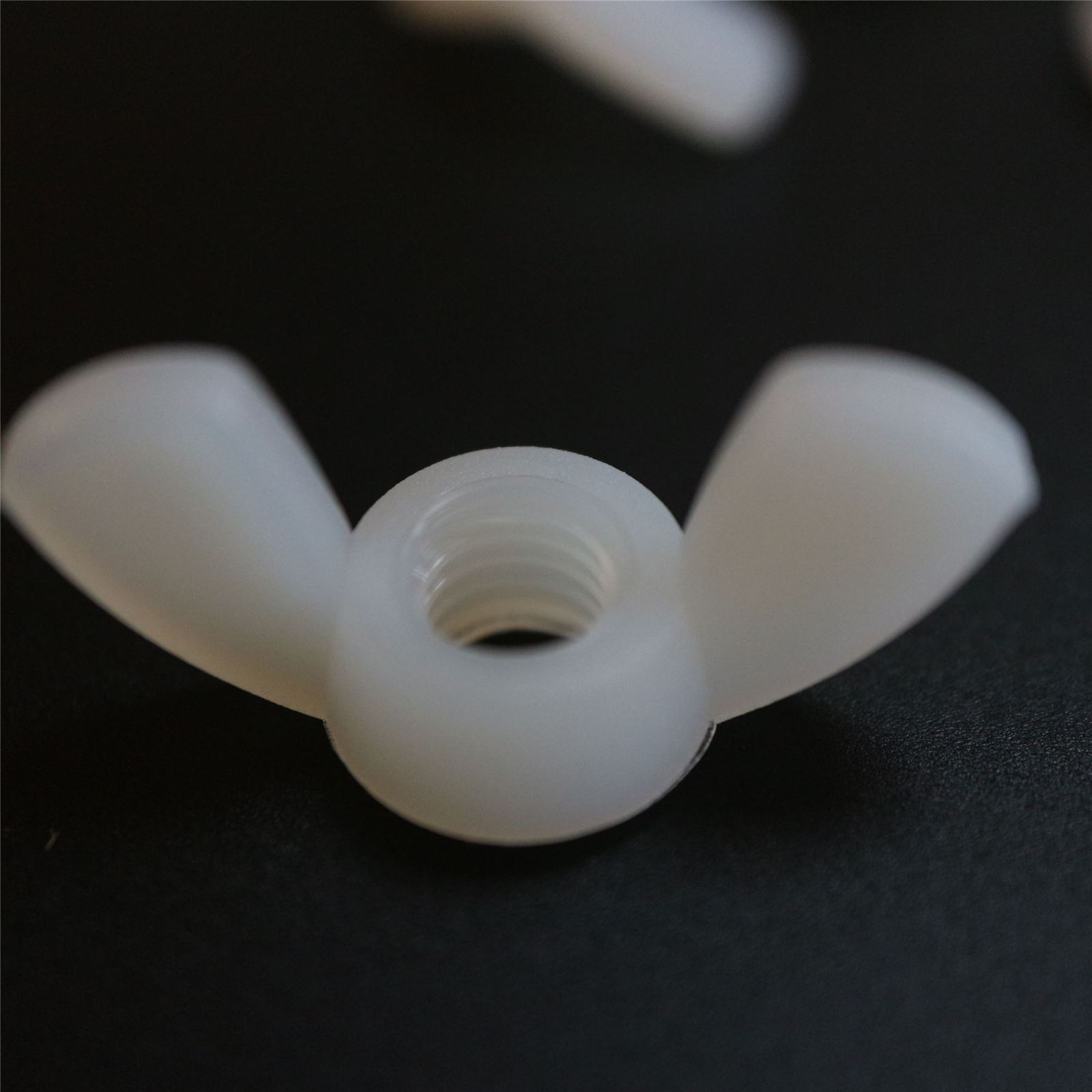 50 x Nylon M6 Butterfly Nuts, Acrylic Plastic Wingnuts - $19.06
