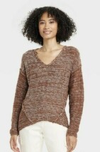 Universal Thread Women&#39;s Heathered Brown Knit Sweater Size: Medium (NWT) - €7,66 EUR