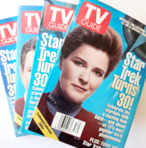 1996 Star Trek TV Guide Covers Complete Set Lot of 4 Vintage Ltd Series C80 - $56.02 CAD