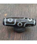 ANCIENNE amulette ancienne tibétaine très unique en pierre d'agate 9 yeux per... - $2,807.12 MXN