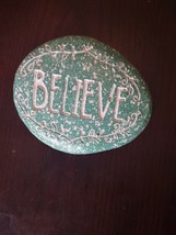 Cement Stone &quot;Believe&quot; - $18.69