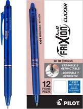 Blue Ink, Bold Point, Pilot Frixion Clicker Erasable, Refillable, Pack (... - $38.98