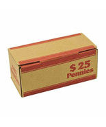 Penny/Cent Red Coin Roll Storage Box - $8.49