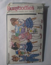 Busybodies by Butterick Children&#39;s Jumper, Jumpsuit &amp; Top Sz. 5-6-6X CUT - £6.02 GBP