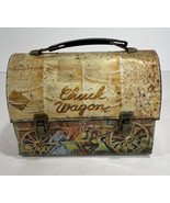 VINTAGE CHUCK WAGON DOME METAL LUNCHBOX NO THERMOS ALADDIN - $106.71 CAD