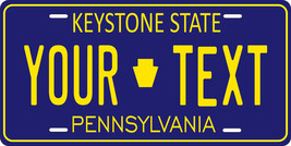 Pennsylvania 1987 License Plate Personalized Custom Car Bike Motorcycle Moped - £8.83 GBP+