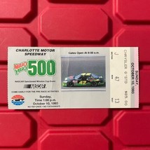 Mello Yello 500 Charlotte Motor Speedway Ticket Stub IRVAN Win Vintage M... - $17.99