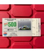 Mello Yello 500 Charlotte Motor Speedway Ticket Stub IRVAN Win Vintage M... - $17.99