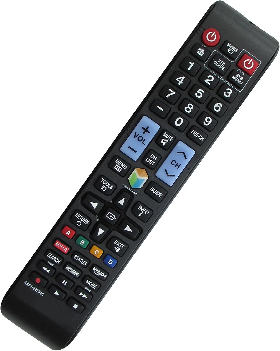 General Replacement Remote Control Fit For Samsung Un50Hu8500F Un50Hu850... - $38.99